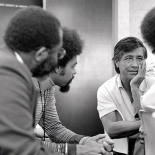 Cesar Chavez Meets With Founders of UDW