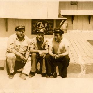 Armando Lara (Father) / Patrick & Martin Lara (Uncles) / San Francisco 1945